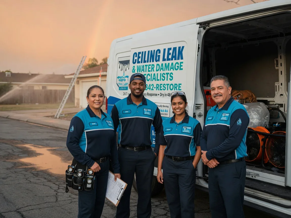 Ceiling Leak Cleanup company in Harleysville, PA