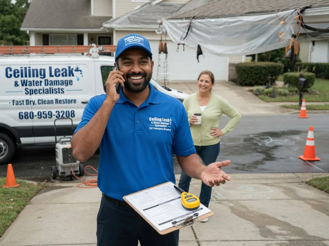 Ceiling Leak Cleanup Harleysville, PA FAQs